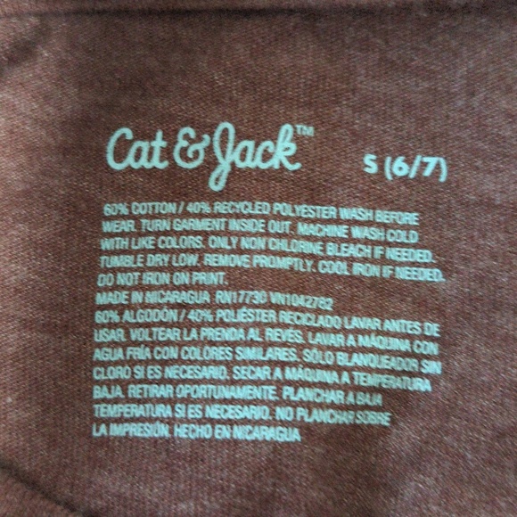 New Cat & Jack Kids Top Set / Size 6-7 - Picture 9 of 9